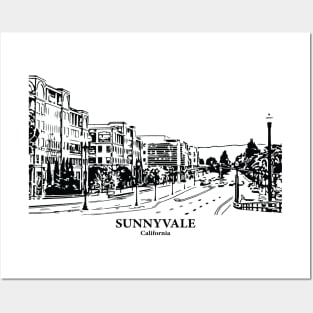 Sunnyvale - California Posters and Art